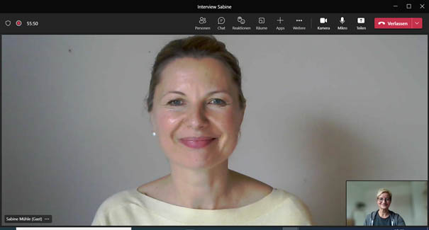 Live Online Interview - Sabine Mühle und Sabine Salk